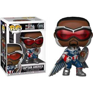 Funko Pop! Marvel: The Falcon and the Winter Soldier – Captain America #819